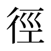 旧字形 style=