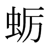 日本明朝体 style=