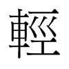 旧字形 style=