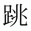 日本明朝体 style=