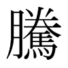日本明朝体 style=