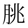 日本明朝体 style=