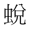 旧字形 style=