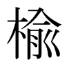 日本明朝体 style=