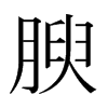 日本明朝体 style=