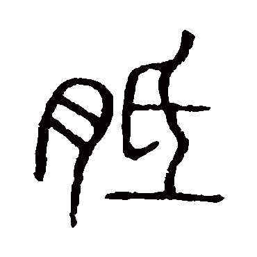 说文解字胝