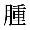 旧字形 style=