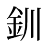 旧字形 style=