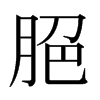 日本明朝体 style=