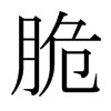 日本明朝体 style=
